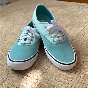 Duel Color Blue Vans